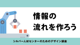 情報の流れを作ろう
